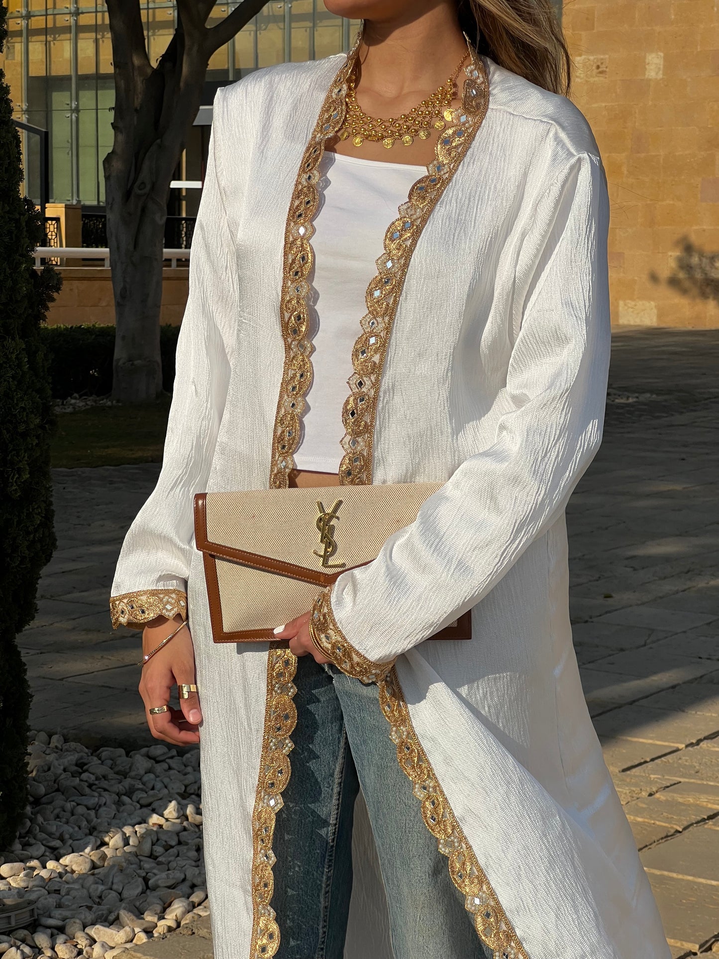 The Golden Pearl Kaftan