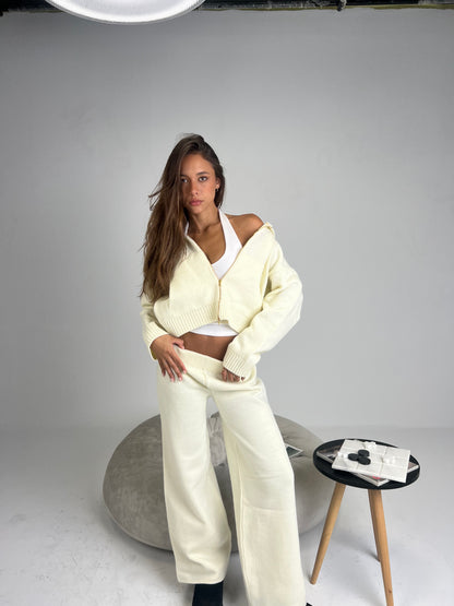 The cream set