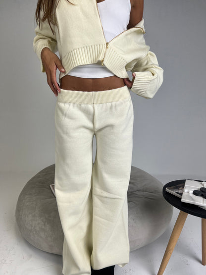 The cream set