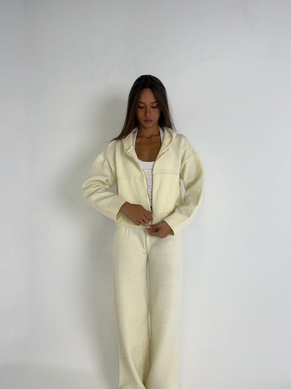 The cream set