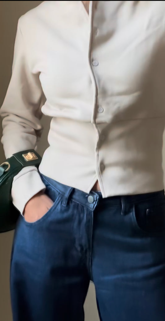 Waist cardigan