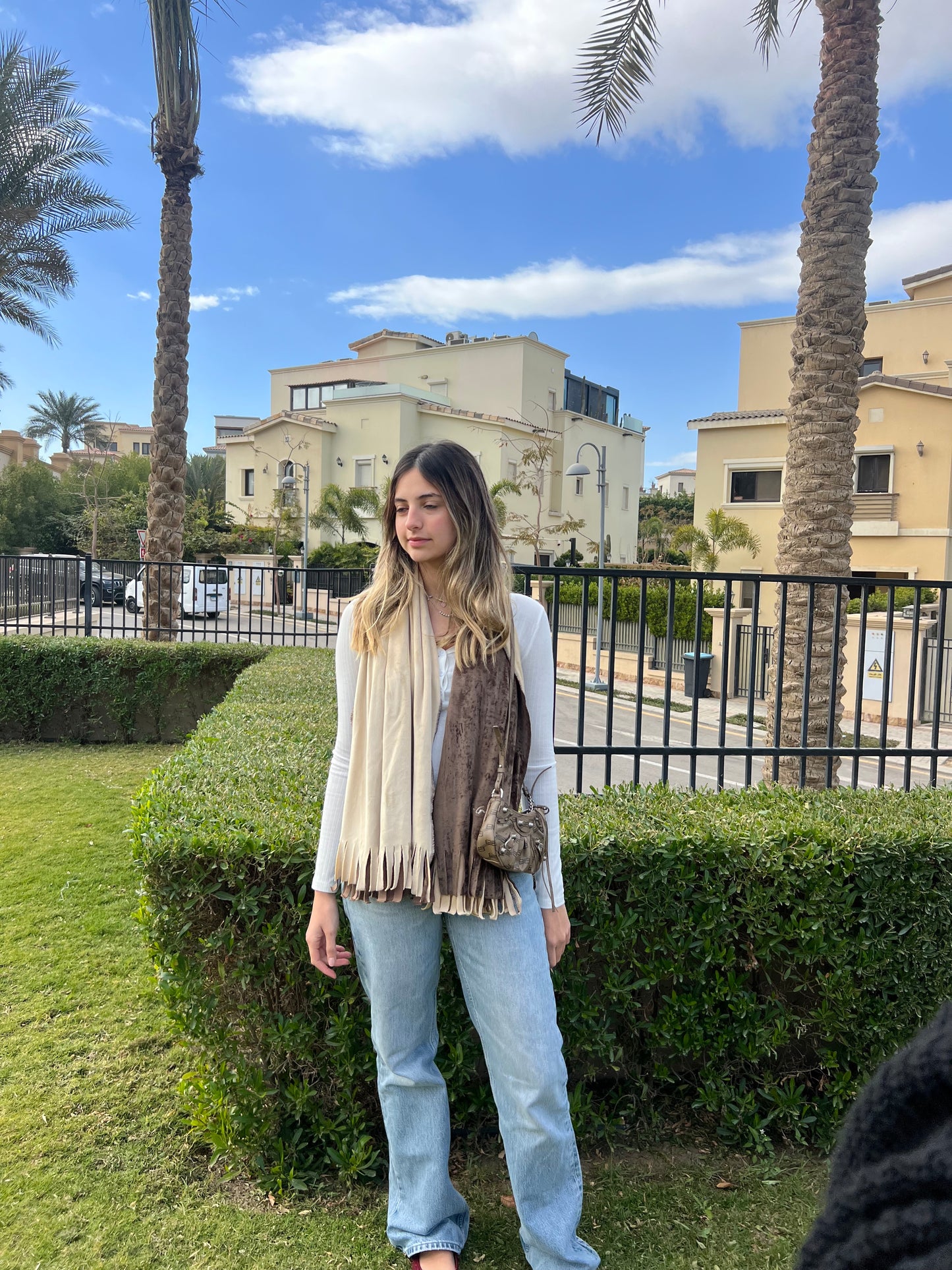 Double face scarf