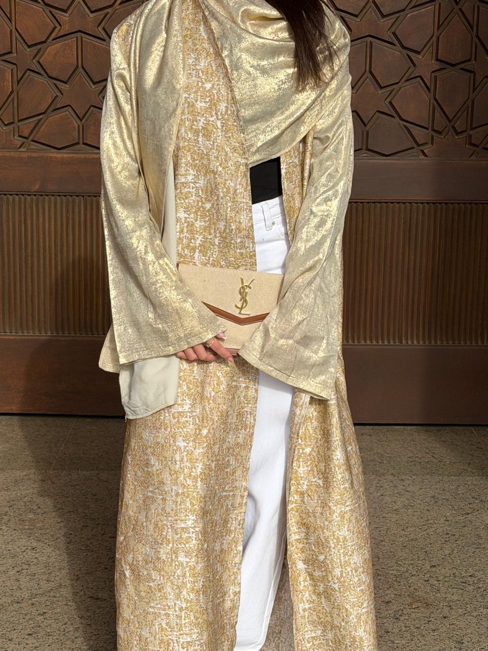 Layali Gold kaftan
