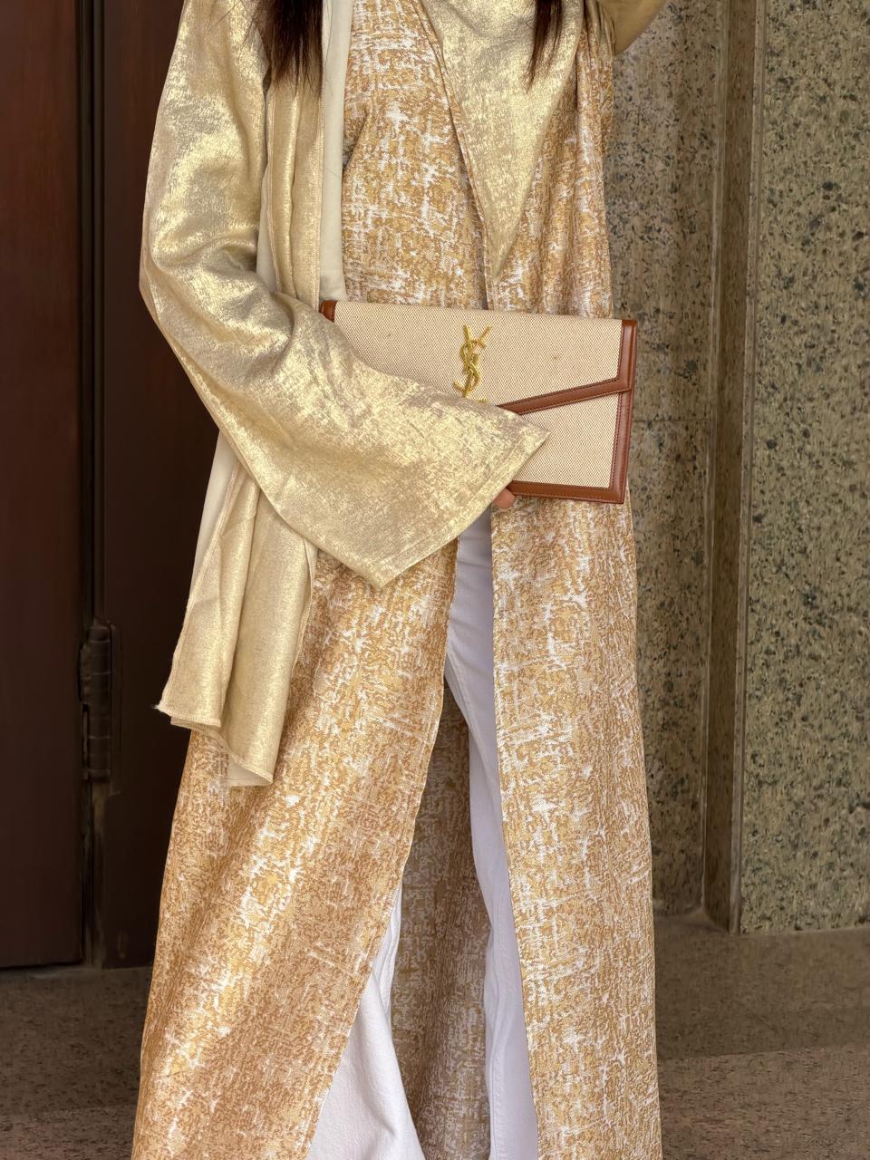 Layali Gold kaftan