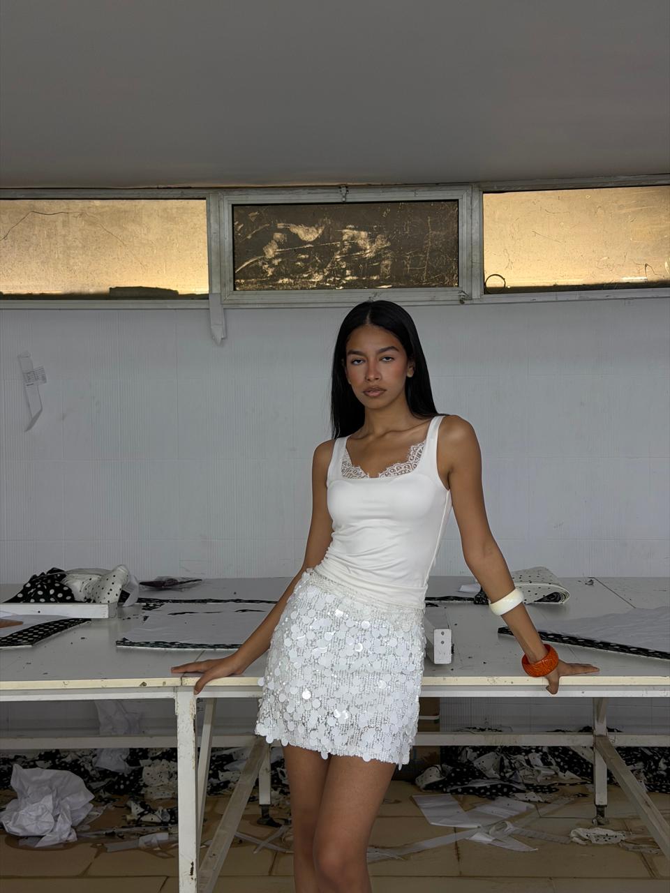 The pearl skirt