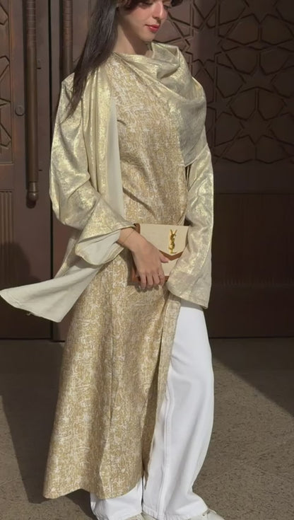 Layali Gold kaftan